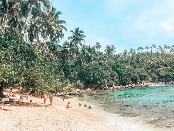 הייריקטיה - המפרץ הסודי של גולשים בסרילנקה